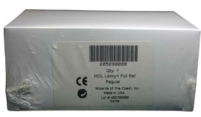 Lorwyn FOIL Complete Set ALL FOIL CARDS Factory Sealed MOL MTG Magic