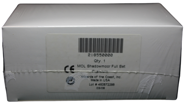 Shadowmoor FOIL Complete Set ALL FOIL CARDS Factory Sealed MOL MTG Magic