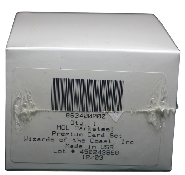 Darksteel FOIL Complete Set ALL FOIL CARDS Factory Sealed MOL MTG Magic