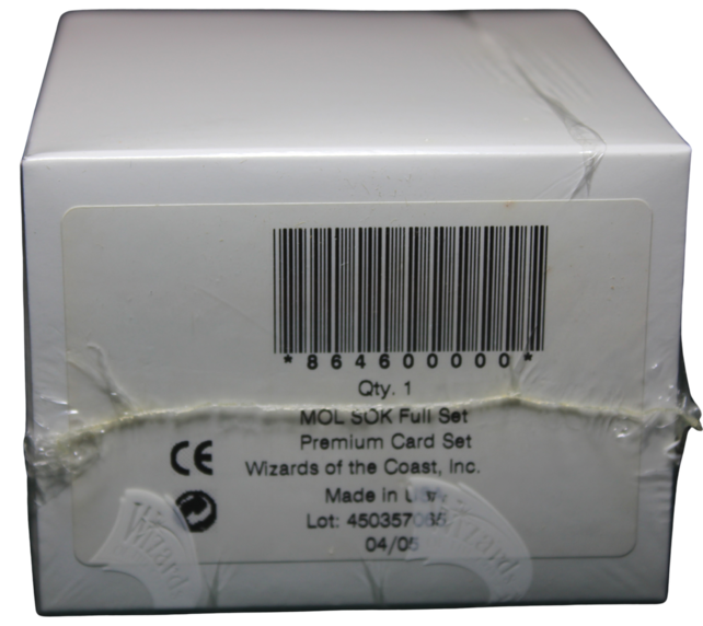 SAVIORS OF KAMIGAWA  FOIL Complete Set ALL FOIL CARDS Factory Sealed MOL MTG Magic