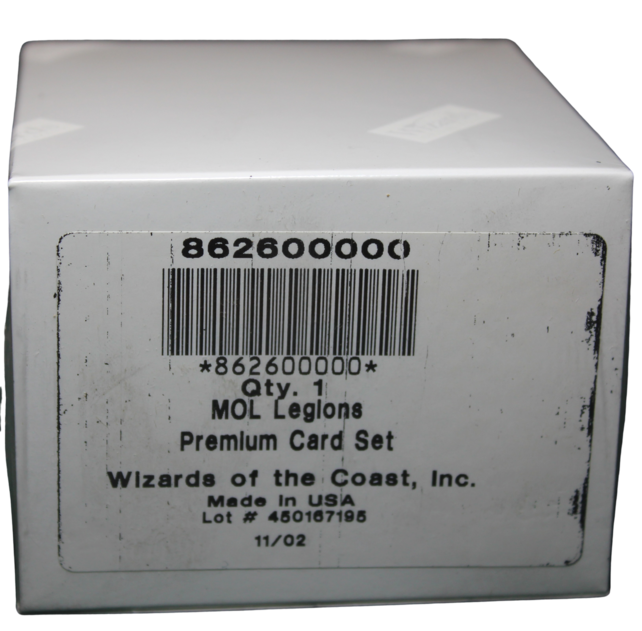 Legions FOIL Complete Set ALL FOIL CARDS Factory Sealed MOL MTG Magic