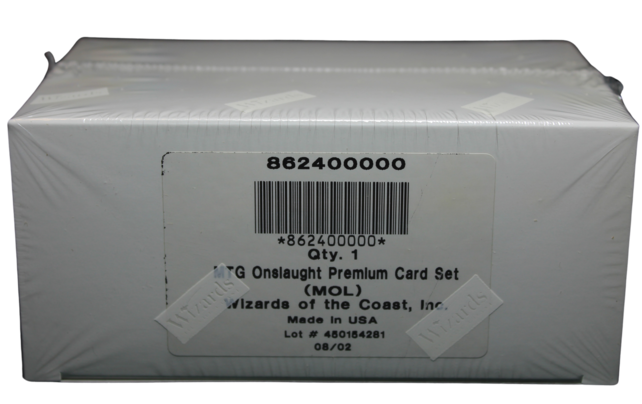 Onslaught FOIL Complete Set ALL FOIL CARDS Factory Sealed MOL MTG Magic