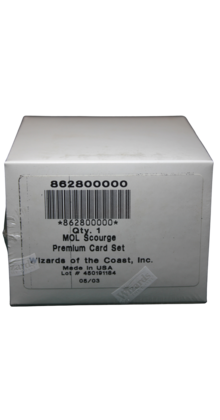 SCOURGE  FOIL Complete Set ALL FOIL CARDS Factory Sealed MOL MTG Magic