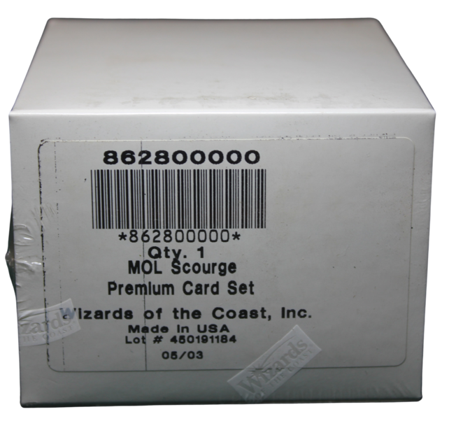 SCOURGE  FOIL Complete Set ALL FOIL CARDS Factory Sealed MOL MTG Magic