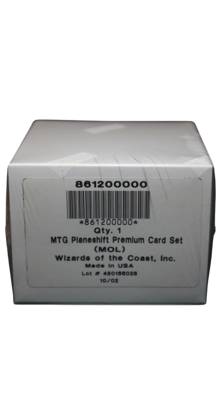 PLANESHIFT  FOIL Complete Set ALL FOIL CARDS Factory Sealed MOL MTG Magic