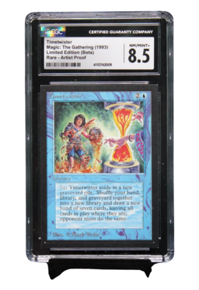 ARTIST PROOF TIMETWISTER BETA CGC 8.5