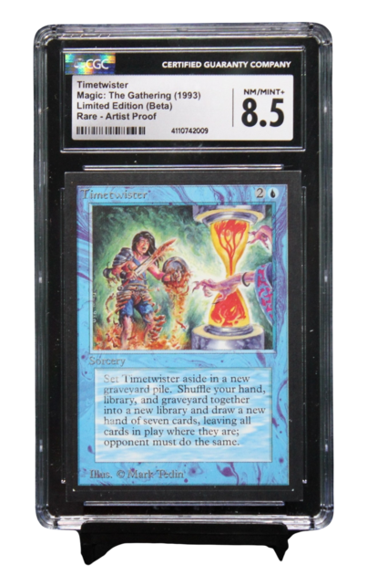 ARTIST PROOF TIMETWISTER BETA CGC 8.5