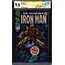 IRON MAN #1 CGC 9.6 OWW SS STAN LEE (NICER THAN MANY 9.8'S) CGC #0351033002