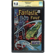 FANTASTIC FOUR #74 CGC 9.8 OWW SS STAN LEE SIGNED HIGHEST GRADED CGC #1434691010