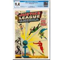 CGC JUSTICE LEAGUE OF AMERICA #12 9.4 OW 1492952016
