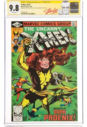 X-MEN #135 CGC 9.8 SS 2X's STAN LEE, CHRIS CLAREMONT CGC #1288076023