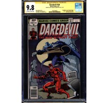 DAREDEVIL #158 9.8 OWW  SS TWO SIGS #2593208002