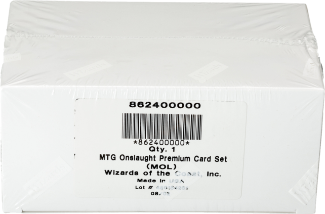 Onslaught FOIL Complete Set ALL FOIL CARDS Factory Sealed MOL MTG Magic