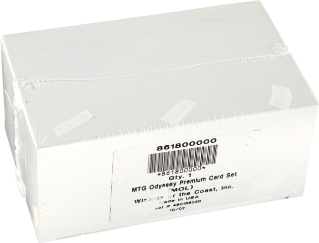 Odyssey FOIL Complete Set ALL FOIL CARDS Factory Sealed MOL MTG Magic