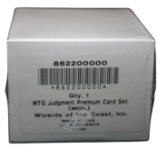 Judgment  FOIL Complete Set ALL FOIL CARDS Factory Sealed MOL MTG Magic
