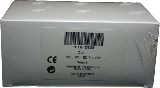 MTG 10TH EDITION CORE SET REGULAR MOL FACTORY SET