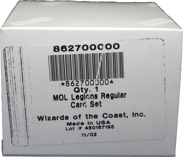 MTG LEGIONS REGULAR MOL FACTORY SET