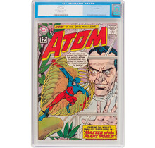 ATOM #1 CGC 8.5 1ST SILVER AGE ATOM IN OWN TITLE CGC #0014745009