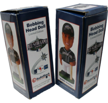 2ct. 2001 All-Star Game Bobble Heads American and National League w/Original Box