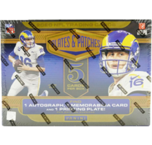 2020 PANINI  PLATES AND PATCHES FOOTBALL HOBBY BOX