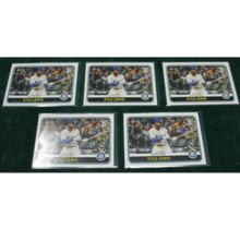 Kyle Lewis 2020 Topps Big League 2020 AL Rookie of the Year 5 Ct Lot