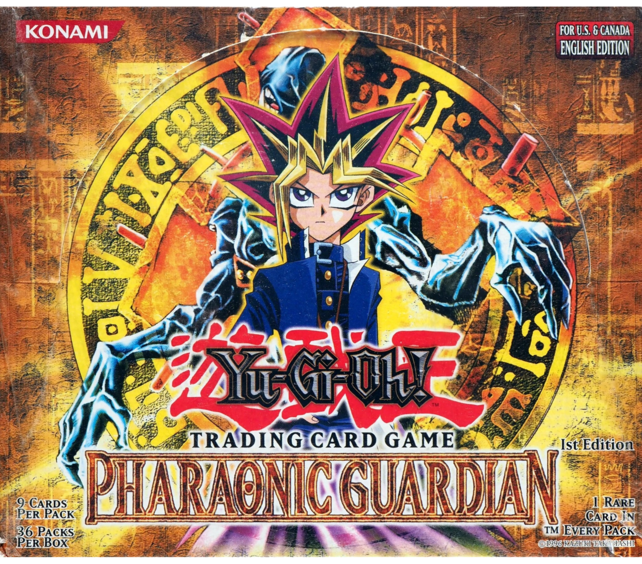 YUGIOH PHARAONIC GUARDIAN 1ST BOOSTER BOX (36 PACKS)
