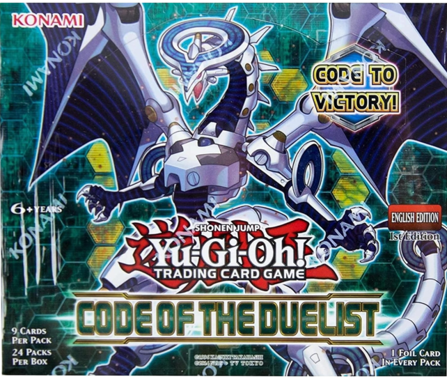YUGIOH CODE OF THE DUELIST BOOSTER BOX