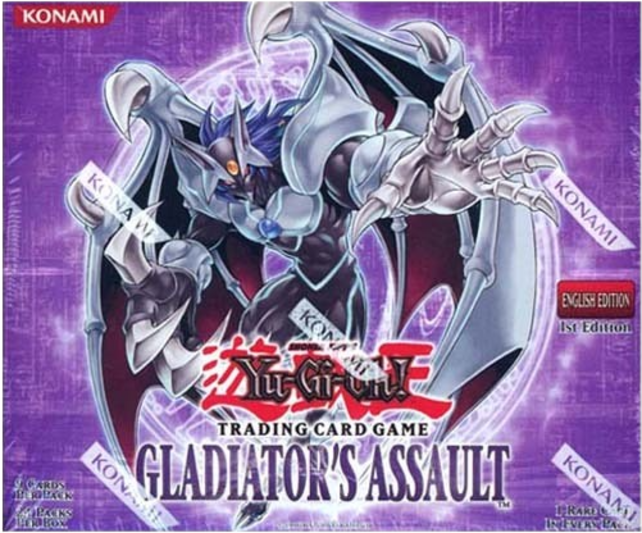 YUGIOH GLADIATOR'S ASSAULT 1ST BOOSTER BOX