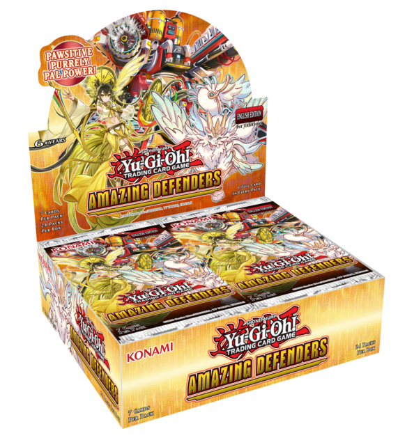 YUGIOH AMAZING DEFENDERS BOOSTER BOX