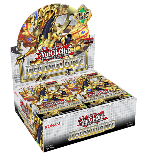 YUGIOH DIMENSION FORCE BOOSTER BOX