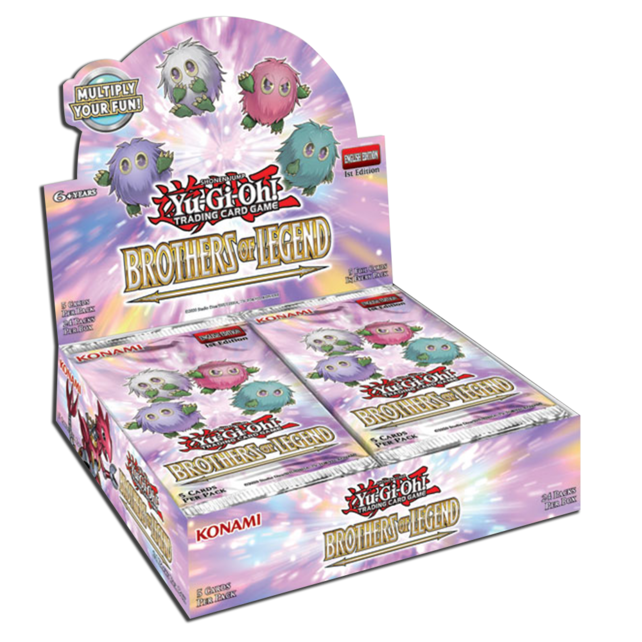 YUGIOH BROTHERS OF LEGEND BOOSTER BOX