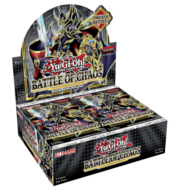 YUGIOH BATTLE OF CHAOS BOOSTER BOX
