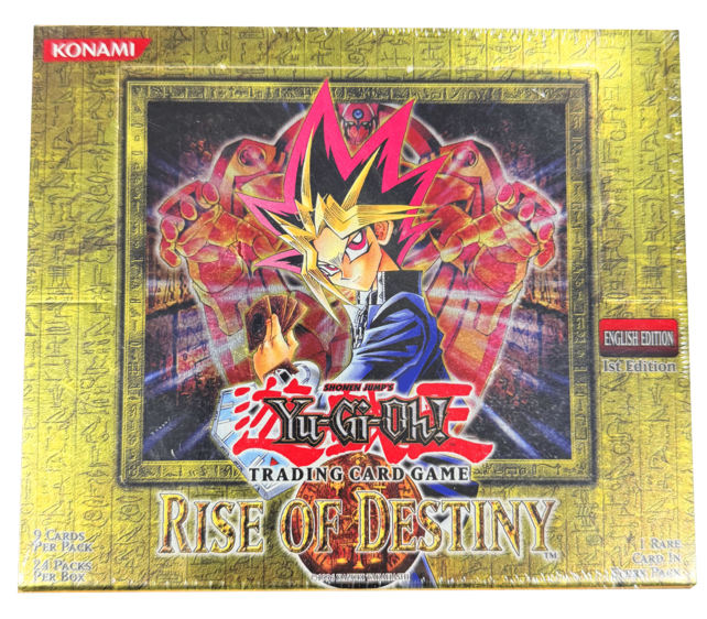 YUGIOH RISE OF DESTINY 1ST BOOSTER BOX