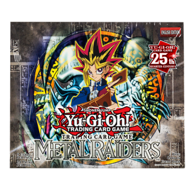 YUGIOH METAL RAIDERS 25TH ANNIVERSARY BOOSTER BOX