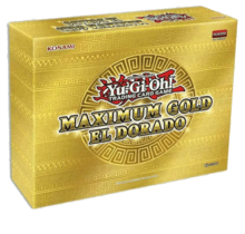 YUGIOH MAXIMUM GOLD: EL DORADO DISPLAY BOX