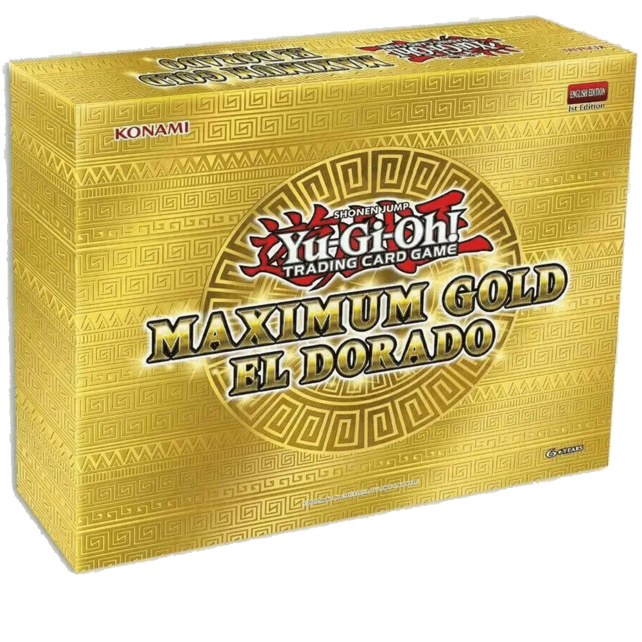 YUGIOH MAXIMUM GOLD: EL DORADO DISPLAY BOX