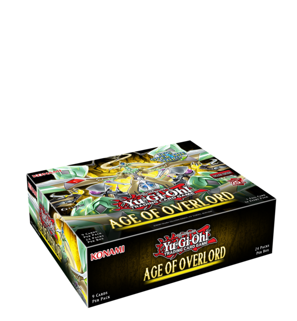 YUGIOH AGE OF OVERLORD BOOSTER BOX (2023)