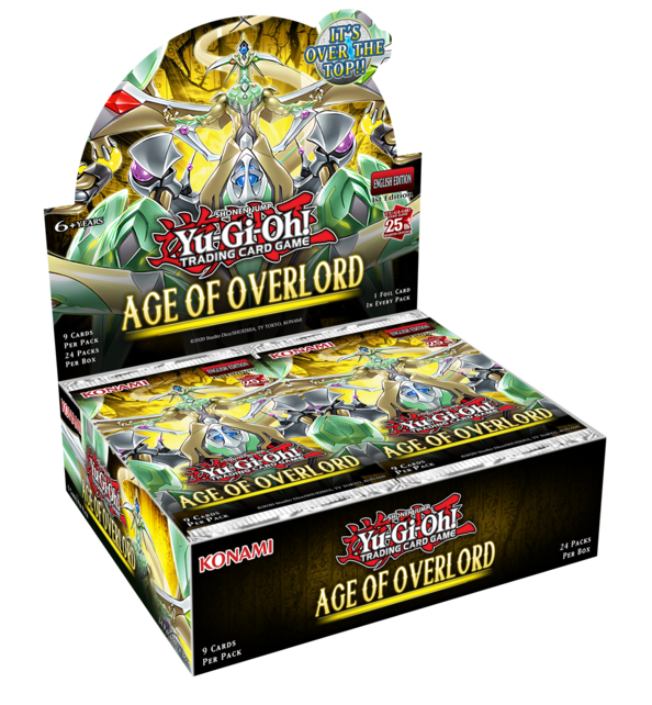 YUGIOH AGE OF OVERLORD BOOSTER BOX (2023)