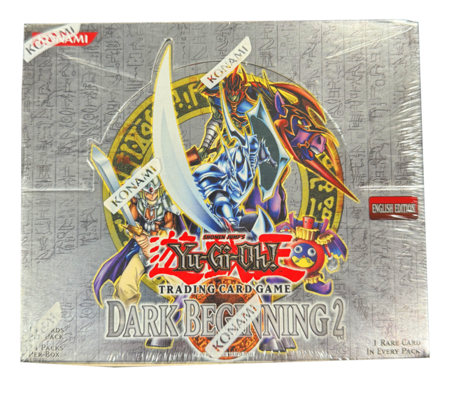 YUGIOH DARK BEGINNING 2 BOOSTER BOX (2005)