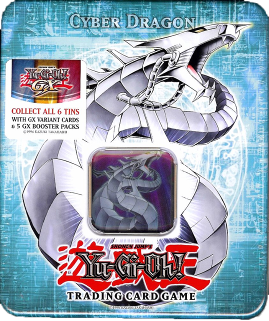 YUGIOH CYBER DRAGON TIN