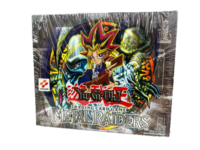 YUGIOH METAL RAIDERS 1ST BOOSTER BOX