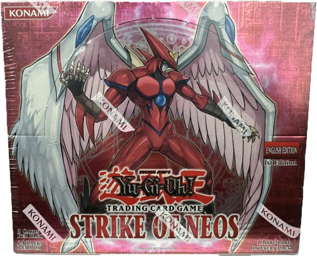 YUGIOH STRIKE OF NEOS 1ST BOOSTER BOX