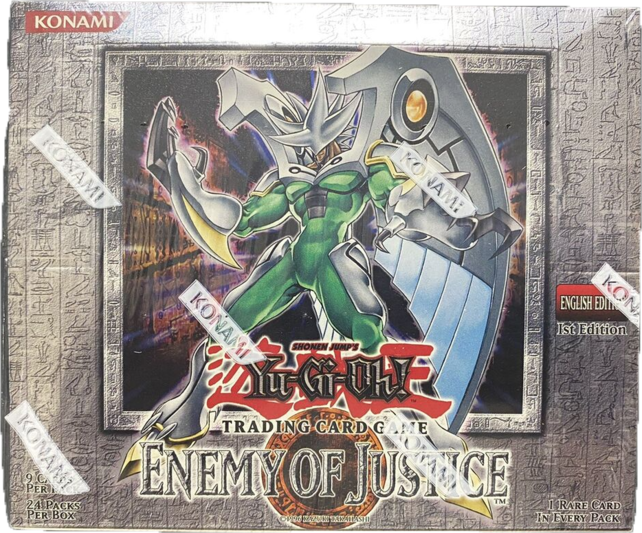 YUGIOH ENEMY OF JUSTICE 1ST BOOSTER BOX