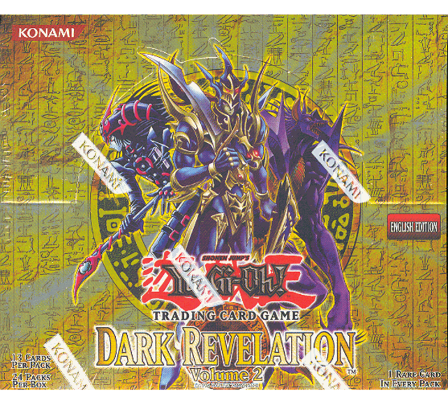 YUGIOH DARK REVELATION VOLUME 2  BOOSTER BOX