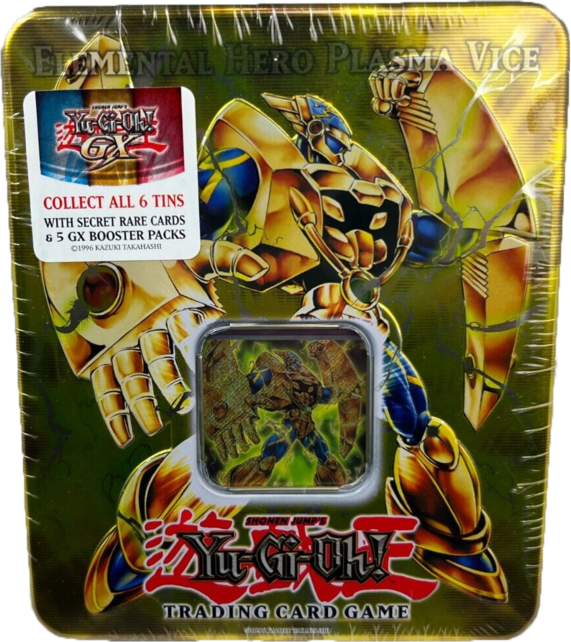 YUGIOH ELEMENTAL HERO PLASMA VICE TIN