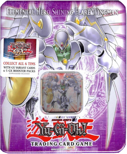 YUGIOH ELEMENTAL HERO SHINING FLARE WINGMAN TIN