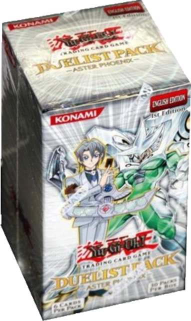 YUGIOH DUELIST PACK ASTER PHOENIX 1ST BOOSTER BOX