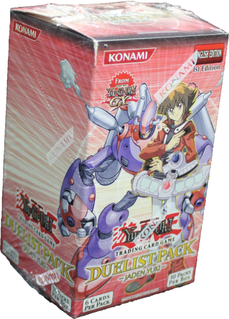 YUGIOH DUELIST PACK JADEN YUKI 1ST BOOSTER BOX