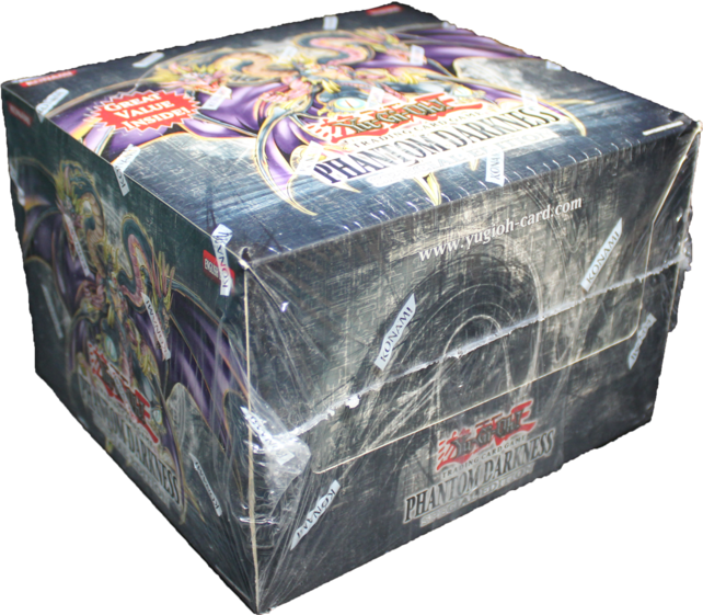 YUGIOH PHANTOM DARKNESS  SPECIAL EDITION DISPLAY