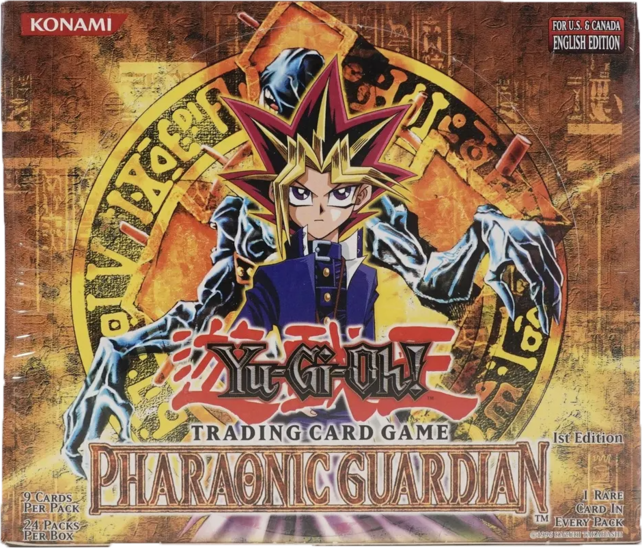YUGIOH PHARAONIC GUARDIAN 1ST BOOSTER BOX (24 PACKS)